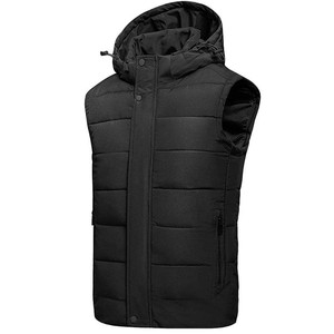 Wholesale Mens Sleeveless <b>Puffer</b> <b>Jacket</b> Custom Sleeveless <b>Puffer</b> <b>Vest</b> Private Label <b>Puffer</b> <b>Vest</b> for US Brands - Product Image 4