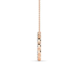 Pendentif solitaire captivant en or jaune 18 carats avec diamant de laboratoire rond 0,90 CTW, bijoux fins, cadeau de mariage pour femme - Product Image 6