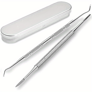 Ingrown Toenail Removal <b>File</b> Lifter Tool for Foot Care and Nail Cleaning Nail Care Tools Set with Cylinder <b>Box</b> - Product Image 3