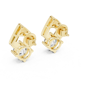 Pendientes de Diamantes Cultivados en Laboratorio de Primera Calidad, Acabado en Oro, Joyería Fina de Moda para Mujer, Joyería de Diseño, Regalo - Product Image 3
