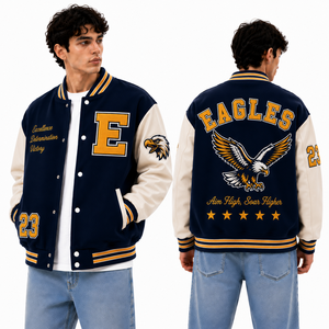 Chaqueta Varsity para Mujer, Chaquetas de Béisbol Populares para Hombre, Chaquetas Letterman, Chaqueta Bomber Varsity de Moda para Mujer y Hombre, Duradera, Global - Product Image 1