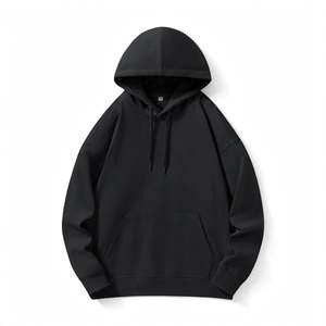 Sweat à capuche personnalisé 330 g/m² 100 % coton, lourd, respirant, écologique, col rond, imprimé numériquement, streetwear unisexe pour femmes et hommes - Product Image 3