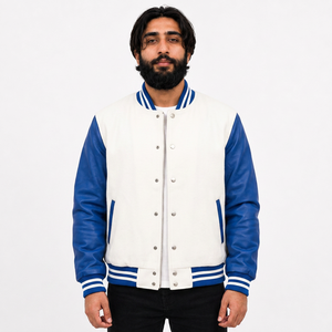 Wholesale Custom College Varsity Jacket for US Apparel Retailers Featuring Applique Jacket and Custom Apparel - Product Image 4