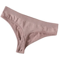 Ropa Interior Femenina de Algodón, Corte Bajo, Sexy y Cómoda, Suministro ODM, Método de Tejido de Punto