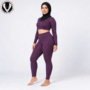 Conjunto de yoga para mujer de alta calidad, material elástico suave, ajuste cómodo para fitness, yoga, ejercicio y estilo de vida activo. - Product Image 5