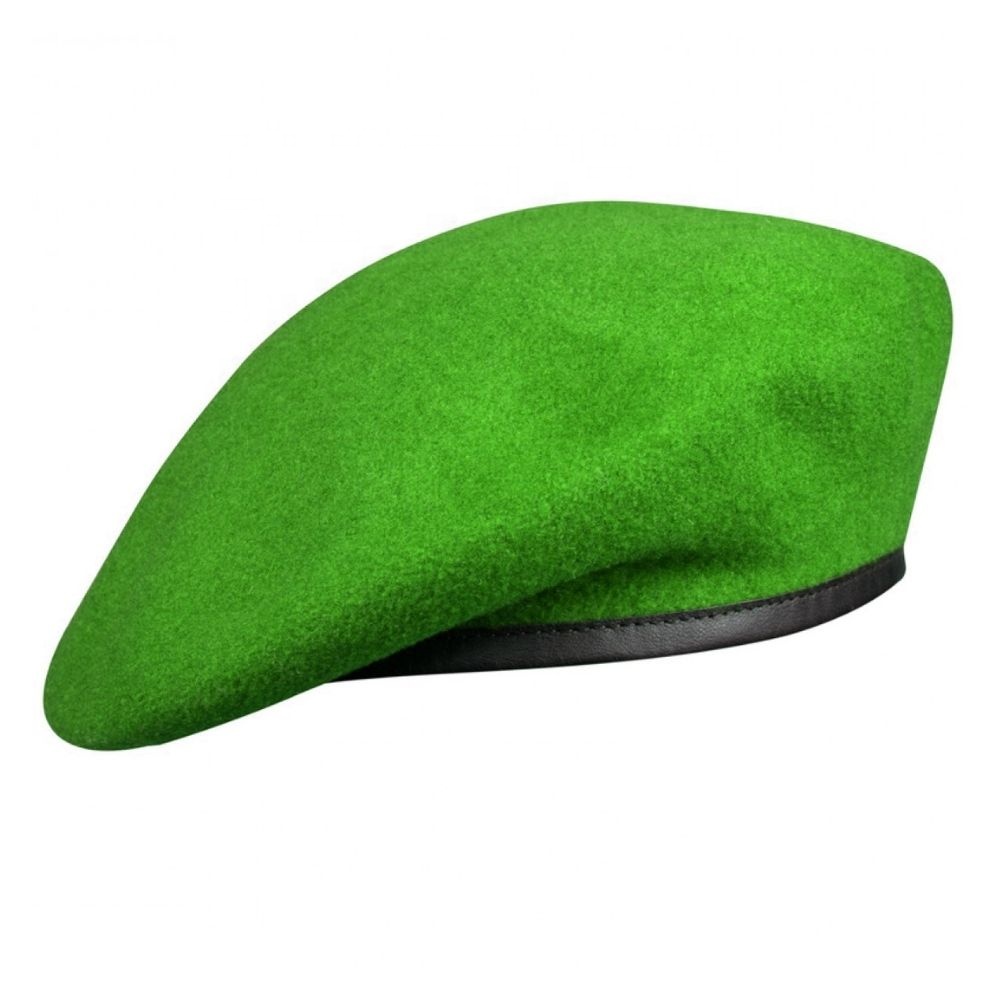 Gorro De Mujer Cálido De Fieltro De Lana Verde Boina Clásica Gorro De Mujer Cálido De Fieltro De Lana Verde Boina Clásica