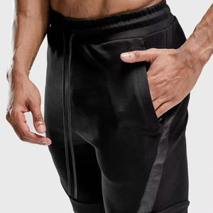 Pantalones Deportivos Casuales para Hombre, Cintura Elástica, de Secado Rápido, Tela de Poliéster/Algodón - Product Image 4