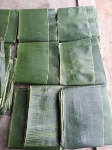 Feuilles de bananier congelées du Vietnam, feuilles vertes naturelles pour l'emballage alimentaire, la cuisson à la vapeur, le grillage, les gâteaux de riz collants, restaurants et traiteurs - Product Image 1