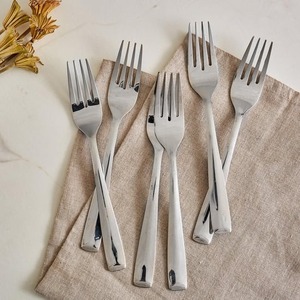 Modern Stainless Steel Tea Spoons Set High Mirror Polish Dishwasher Safe <b>Flatware</b> for Wedding - Product Image 3