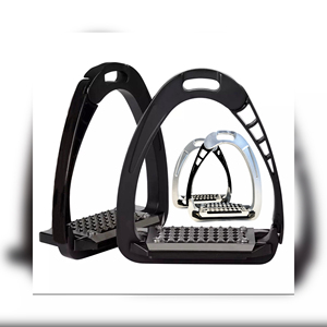 Estribos de Hierro para Montar a Caballo de Color Negro, Alta Calidad, Marca Personalizada, Precio al por Mayor, Entrenamiento Equino, Competición, Antideslizantes - Product Image 5