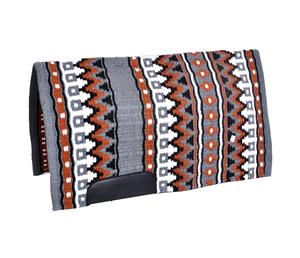 Custom Western Fabric Lining Dressage Saddle Pad Shock Absorbing Horse Saddle <b>Blanket</b> Breathable Equestrian Riding - Product Image 2