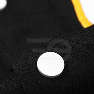 Blouson universitaire pour homme avec boutons recouverts, style décontracté urbain, vêtement d'extérieur pour homme, logo personnalisé, tenue d'équipe, mode athlétique classique - Product Image 5