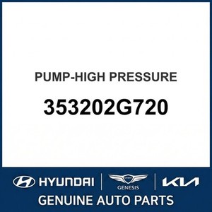 Pompes à carburant et unités de transmission neuves Grandeur/Azera 353202G720 - Product Image 1