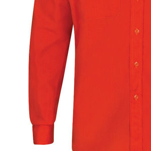 Camisas de Trabajo Unisex de Alta Visibilidad, Estilo Abotonado, Hechas a Medida con Tela de Satén de Algodón para Equipos de Seguridad y Personal Profesional - Product Image 5