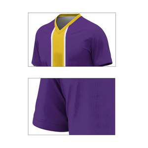 Customized Logo Printed Quick Dry Soccer Jersey Football Training Sports Wear High Quality 100% Polyester Wholesale Clothing - Product Image 2