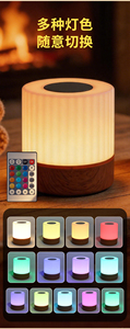 Tulip Shape LED Night <b>Light</b> Warm White Manual Button Crystal Base <b>USB</b> <b>Rechargeable</b> Modern Home Bedroom Lamp - Product Image 5