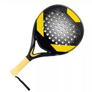 Raquette de padel professionnelle en fibre de carbone avec filet en nylon, légère, antidérapante, personnalisable, de haute qualité - Product Image 3