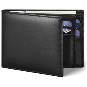 Men's Genuine <b>Leather</b> Bifold <b>Wallet</b> Slim Fold Design Multi Card Holder Daily Use Vintage Handmade <b>Small</b> Size Short Length - Product Image 1