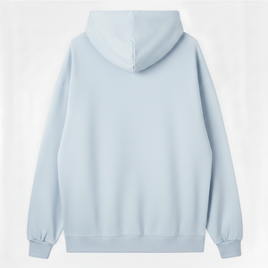 Sweat à capuche brodé 100% coton, style streetwear, pour un style de vie urbain moderne, vêtements décontractés d'hiver, fabriqué au Pakistan, haute qualité - Product Image 5