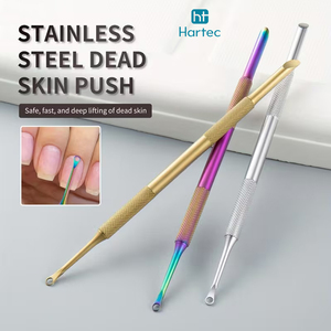 Professional Surgical Grade Stainless Steel Loop Cuticle Pusher Precision Dual-Ended Salon Level Manicure Tech Implement - Product Image 4