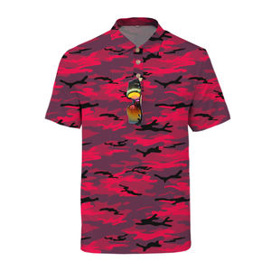 Golf de haute qualité pour hommes, en coton 100% solide, personnalisable, OEM, séchage rapide, impression par sublimation, logo, UV50 - Product Image 5
