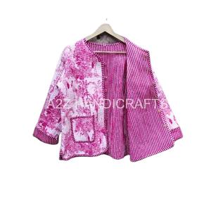 Fabrication et vente en gros de manteaux de veste matelassée vintage à bas prix nouveau style, veste matelassée en coton Boho - Product Image 5