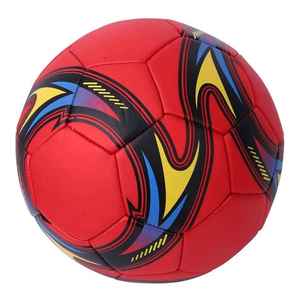 Ballon de football thermique personnalisé de haute qualité en cuir PU, logo imprimé personnalisable, fabrication OEM professionnelle - Product Image 1