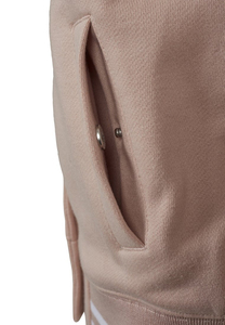 เสื้อแจ็คเก็ตเบสบอลแบบซิปสำหรับผู้หญิง รุ่น Sustainable Light Rose สำหรับนักศึกษาหญิง - Product Image 4