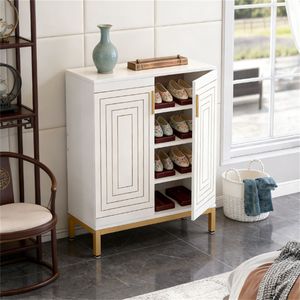 Large Storage Space 5-Storey Shoe Cabinet with Entrance Shoe Rack Living Room Storage Cabinet Space-Saving Design - Product Image 3