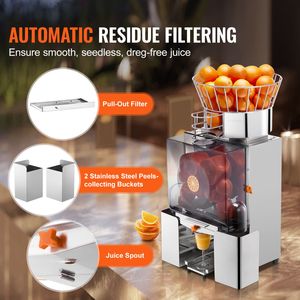 "110V Commercial Stainless Steel Automatic Orange <b>Juice</b> <b>Extractor</b> Machine (25 Oranges Per Minute)" - Product Image 4