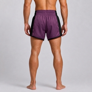 OEM Premium Muay Thai Kickboxing Shorts Custom Fight Wear Lightweight Satin Boxing Training Shorts with Custom Logo - Product Image 2