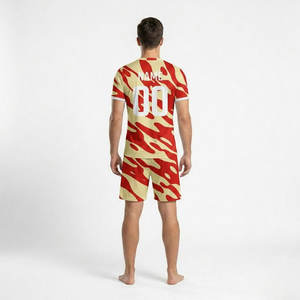 Fournisseur professionnel d'uniformes de football, usine de maillots de football sur mesure, tissu polyester respirant - Product Image 2