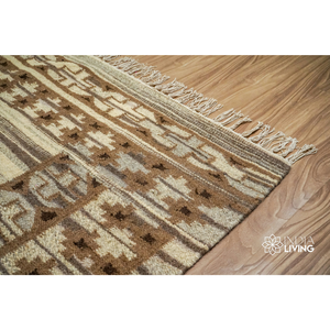 Tapis Kilim en Laine Tissé à la Main RTS, Motif Panja, Tissage Plat en Laine, Vente Directe Usine pour la Vente en Gros - Product Image 4