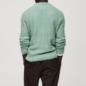 Pull en maille coupe ample en promotion en ligne – Pull en maille pour adulte en promotion – Pull pour homme sur mesure - Product Image 4