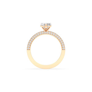 Anillo Solitario REYES Hip Hop de Oro Sólido de 14K con Diamante Cultivado en Laboratorio HPHT CVD para Mujer, Joyería de Lujo con Certificado IGI, Regalo de Boda - Product Image 5