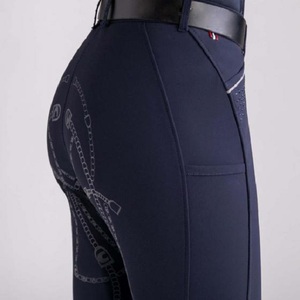Pantalon d'équitation extensible 4 directions de haute qualité, leggings, collants, vêtements d'équitation en tissu technique au toucher doux - Product Image 2