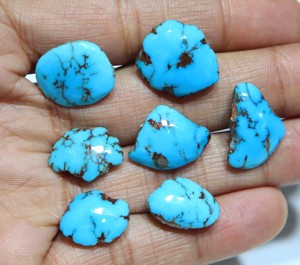 Tranches brutes de turquoise Prince Arizona, pierre précieuse naturelle, dalle de turquoise d'Arizona pour la fabrication de bijoux, vente en gros de pierres précieuses - Product Image 2
