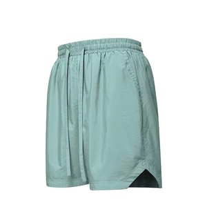 Men's Solid Color Drawstring Bermuda <b>Shorts</b> Quick Dry Casual Sport Wear Lightweight <b>Polyester</b> <b>Short</b> Pants for Summer Streetwear - Product Image 4