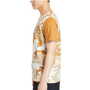 Camiseta de Manga Corta con Cuello Redondo para Hombre, 100% Algodón, Estampada, Color Personalizado, Ecológica, Transpirable, Informal - Product Image 5