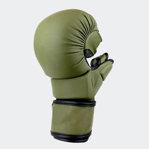Gants de boxe MERITORIOUS INTERNATIONAL en cuir PU avec fentes pour les doigts, fermeture réglable, sangle de poignet ajustable, personnalisables pour les arts martiaux - Product Image 3
