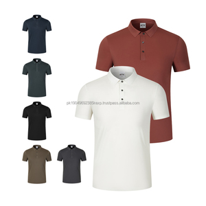 Polo de sport de golf personnalisé de haute qualité, à séchage rapide, uni, en coton et polyester, désodorisant, respirant, anti-odeurs - Product Image 1