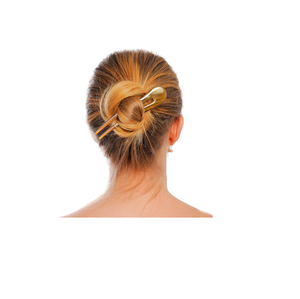 Horquilla de Cuerno de Búfalo Natural a Precio Competitivo, Diseño Clásico, Accesorios de Cabello de Lujo, Joyería para Niñas y Mujeres - Product Image 1