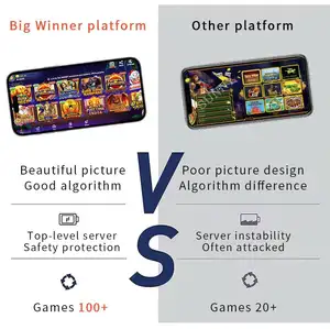 큰 우승자 성인 휴대폰 게임 앱 온라인 촬영 및 낚시 비디오 우수한 온라인 게임 경험