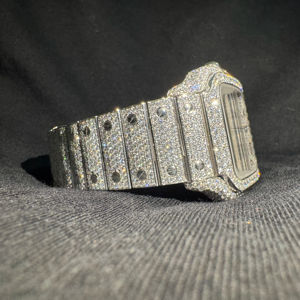 Luxury High Quality <b>Mechanical</b> Quartz <b>Watches</b> Rose Gold Hip Hop Moissanite <b>Watch</b> Lab Grown Diamond <b>Watch</b> Verified Supplier - Product Image 1