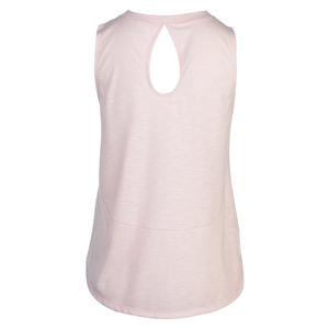 Women's <b>White</b> O-Neck <b>Tank</b> <b>Top</b> 100% Cotton Breathable Knitted Eco-Friendly Solid Casual Wear - Product Image 3
