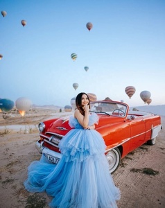 New Arrival Flying <b>Long</b> Train <b>Flowy</b> <b>Dress</b> for Women | 100% Silk Chiffon Vintage Formal Eco-Friendly <b>Dress</b> for <b>Photoshoot</b> - Product Image 2