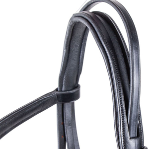 Bridon d'équitation de luxe en cuir véritable de qualité supérieure, confortable et personnalisable pour l'extérieur et les sports équestres - Product Image 3