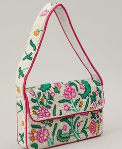 Nouveau Sac Bandoulière Brodé à la Main avec Perles, Fermeture Magnétique, Idéal Soirées et Événements Festifs, Collection 2026 – Sac de Créateur - Product Image 2