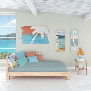 Funda De Almohada estándar de caniche hippie Dawg súper suave y ligera, funda de cojín decorativa de fácil cuidado - Product Image 5