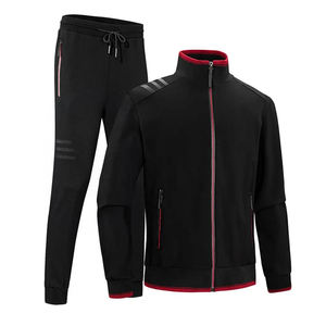 Nueva Llegada, Conjunto Deportivo para Hombre, Ecológico, Transpirable, para Invierno, Gimnasio, Fitness, Cortavientos, Ropa Deportiva, Sudaderas con Capucha, Pantalones Deportivos - Product Image 1